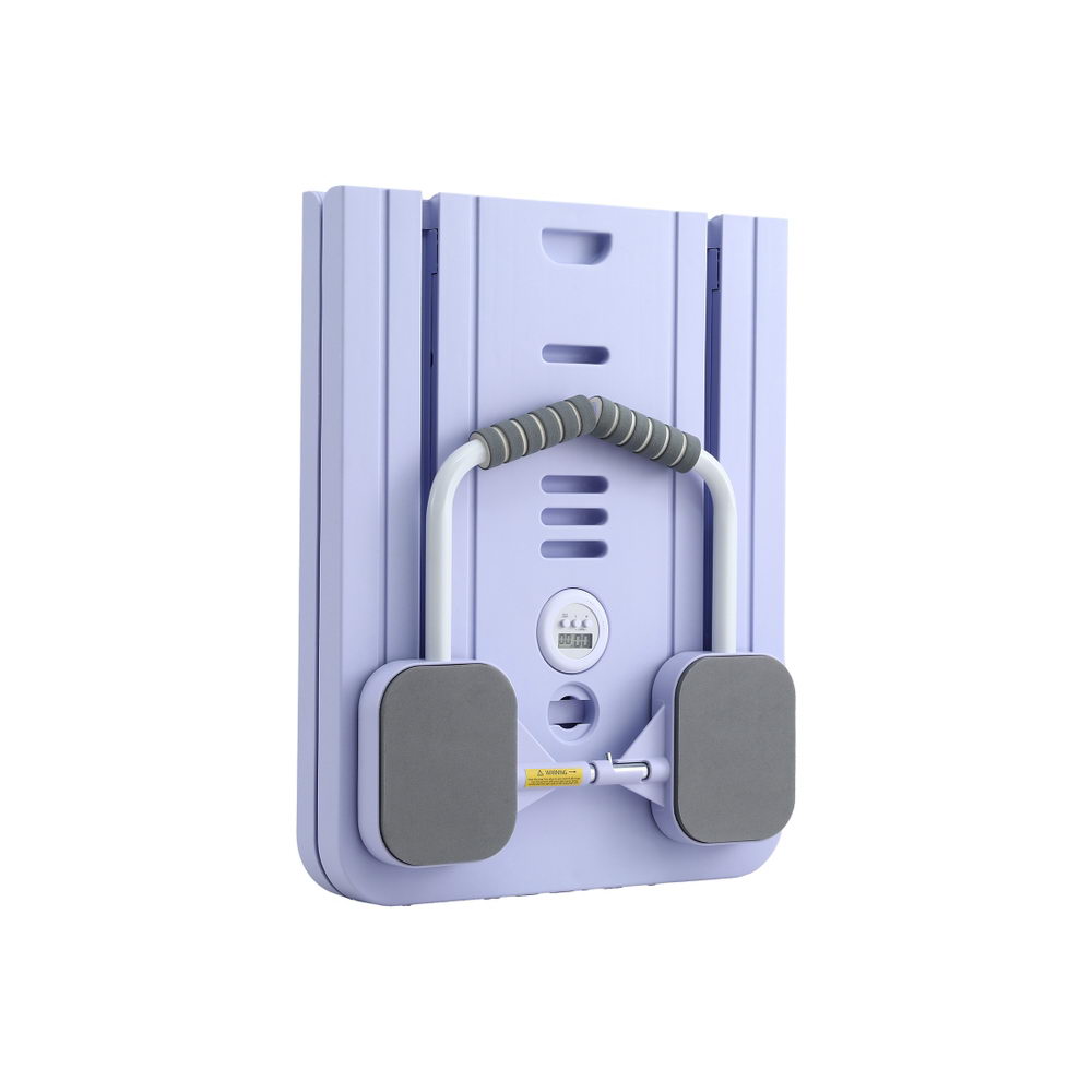 Everfit Pilates Reformer Abdominal Exercise Board Push Up Set Fitness Purple