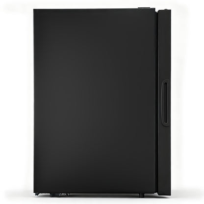 Devanti 56L Bar Fridge Glass Door Mini Fridge Countertop Cooler Black