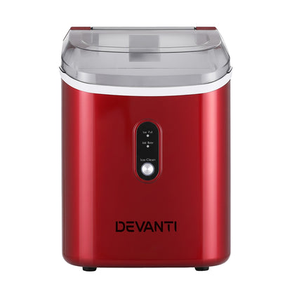 Devanti Ice Maker Machine 15kg Nugget Chewable Ice Cube