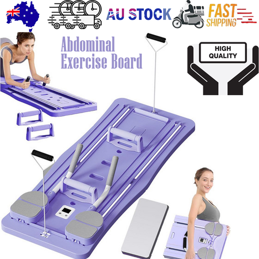 Abdominal Exercise Board Push Up Board Pilates Reformer Set Fitness Equipment