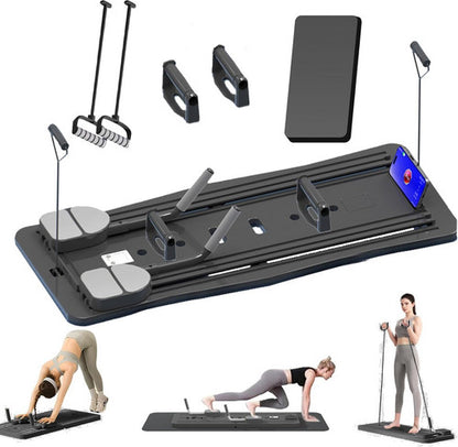 Abdominal Exercise Board Push Up Board Pilates Reformer Set Fitness Equipment