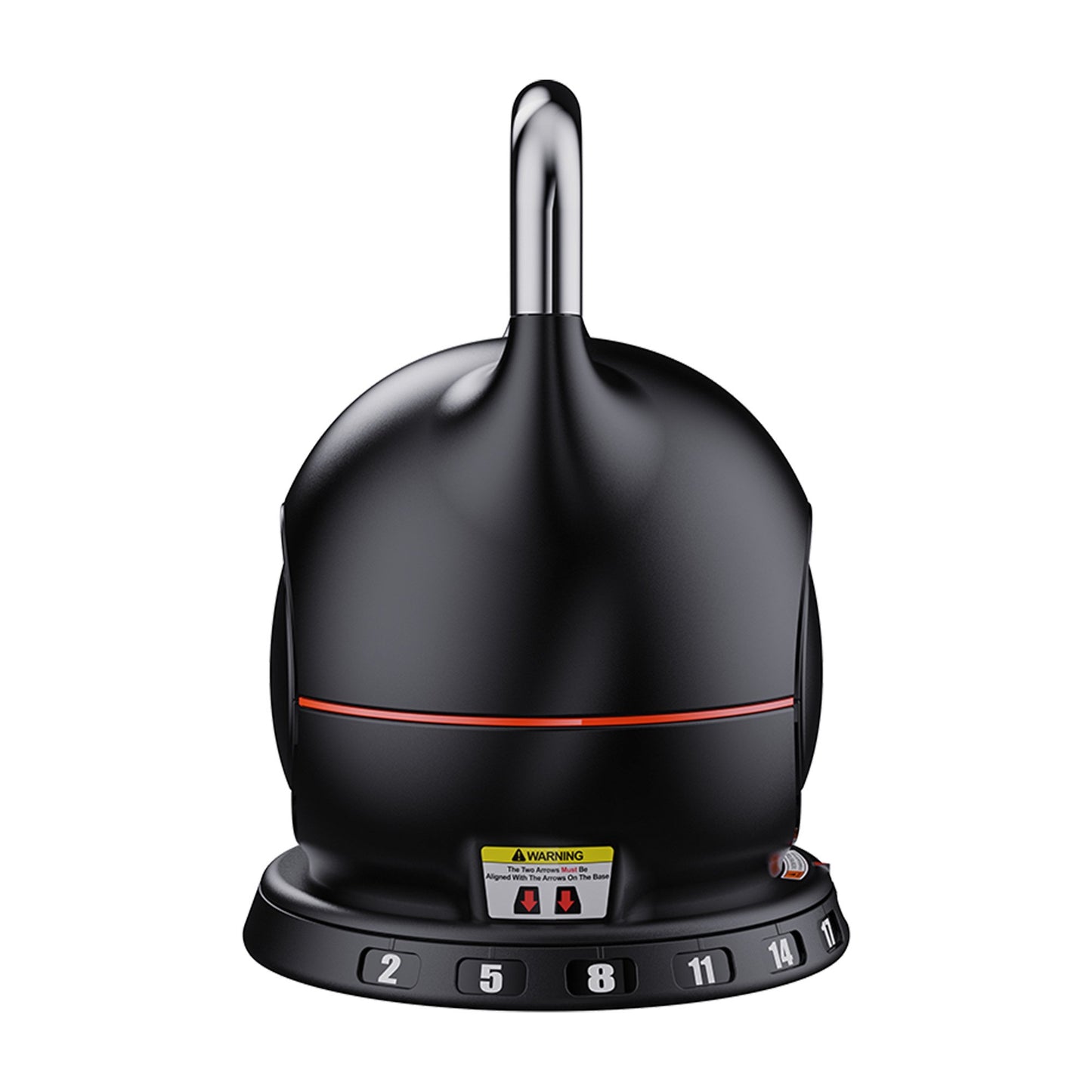 Powertrain Adjustable Kettlebell 20kg 7 in 1 Weight Selection Set w/Quick One Hand Adjustment Secure Locking System