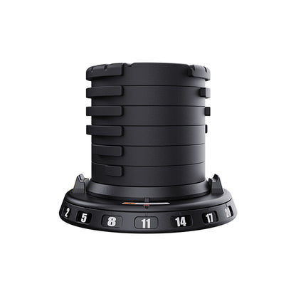 Powertrain Adjustable Kettlebell 20kg 7 in 1 Weight Selection Set w/Quick One Hand Adjustment Secure Locking System