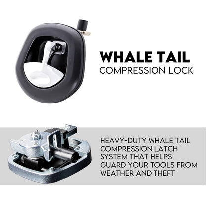 Under Tray Tool Box Underbody Pair Set 750mm Checker Plate Aluminium