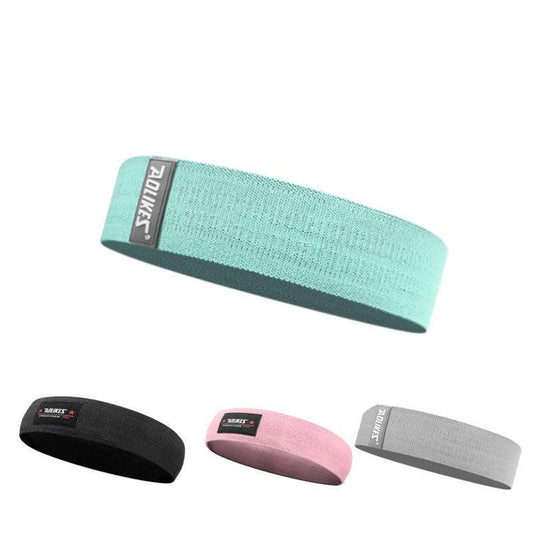 8x64CM Resistance Booty Bands Hip Circle Loop Bands Gym Home Exercise Women - Grey