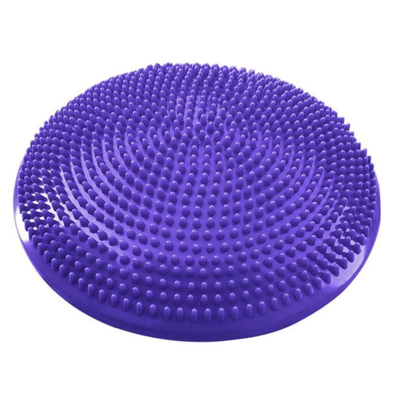 Balance Stability Cushion Wobble Air Disc Ankle Knee Strength Rehab Exercise - Purple