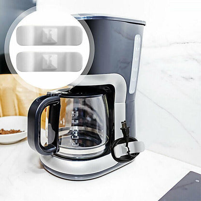 Cord Organizer Wrap Holder 4pcs Kitchen Appliance Cable Winder Adhesive Clip - 4PCS White