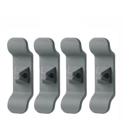 Cord Organizer Wrap Holder 4pcs Kitchen Appliance Cable Winder Adhesive Clip - 4PCS White