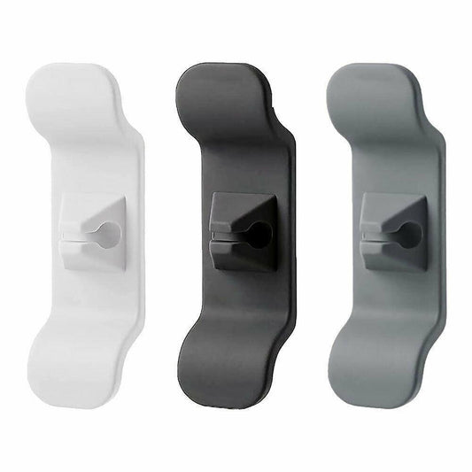 Cord Organizer Wrap Holder 4pcs Kitchen Appliance Cable Winder Adhesive Clip - 4PCS Black