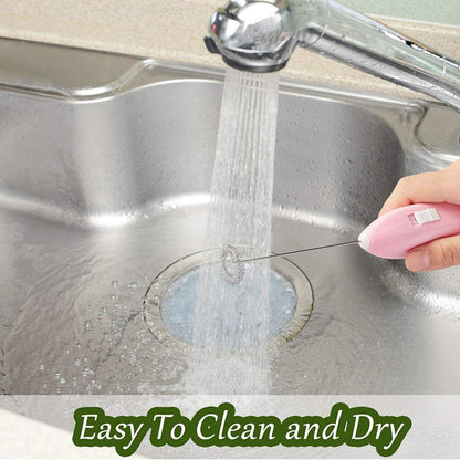 Electric Kitchen Mini Foamer Milk Frother Egg Beater Stirrer Whisk Mixer Tool - Green