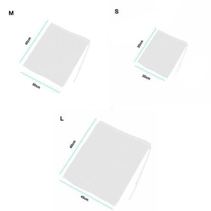 Micron Reusable Nylon Fine Mesh Food Strainer Filter Bag For Nut Milk Coffee - 45*60CM