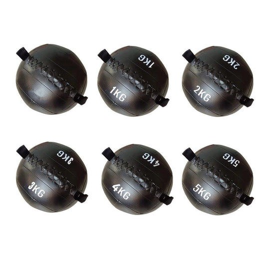Non-Elastic Soft Squat Wall Ball for Solid Gravity and Balance Training Workouts - 3kg