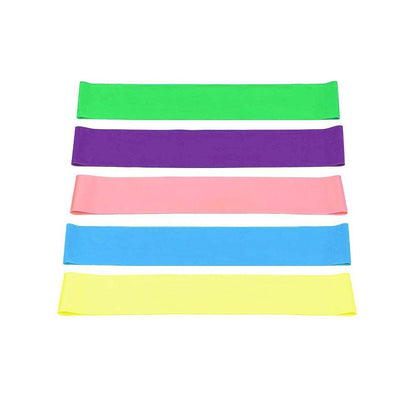 1.5m Elastic Yoga Stretch Resistance Bands Exercise Fitness Band Theraband - Yellow