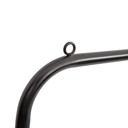 Double Clothes Rack Metal Garment Rail 80x154cm – Heavy Duty Hanging Shelf Storage