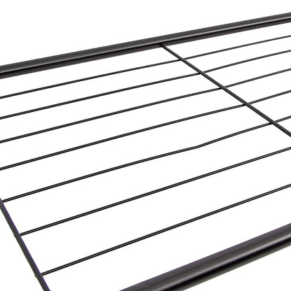 Double Clothes Rack Metal Garment Rail 80x154cm – Heavy Duty Hanging Shelf Storage