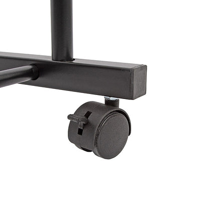 Double Clothes Rack Metal Garment Rail 80x154cm – Heavy Duty Hanging Shelf Storage