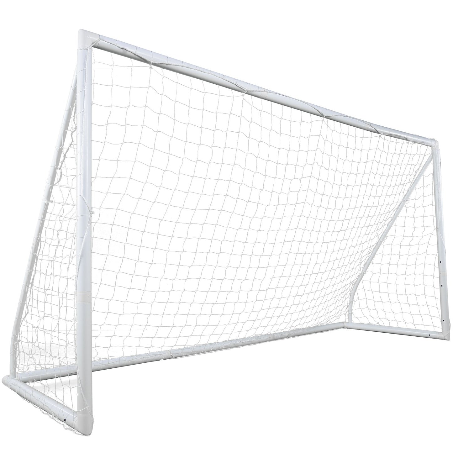 VEVOR Portable Soccer Goal, 3.7x1.8M Soccer Net, Adults Kids Backyard Soccer Net, Large Practice Soccer Net, Youth Training Soccer Goal Set, All-Weather Outdoor Soccer Goals with Carry Bag, 1 Pack